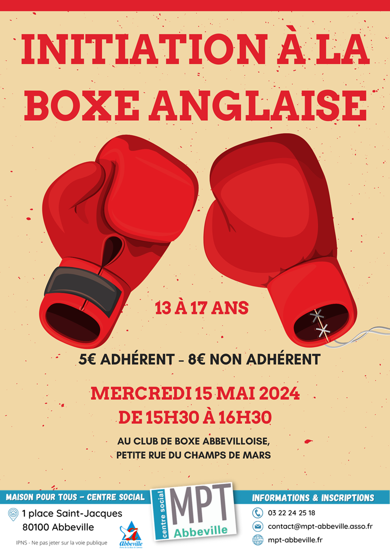 Initiation à la boxe anglaise
