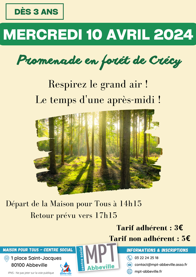 Promenade en forêt de Crécy