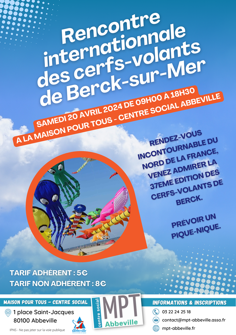 Rencontre internationale des cerfs-volants de Berck-sur-Mer