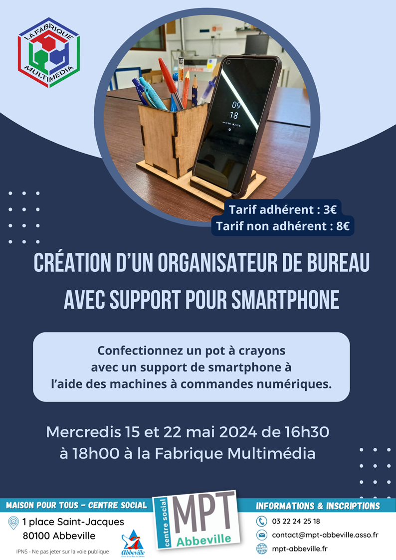 Création d'un organiseur de bureau