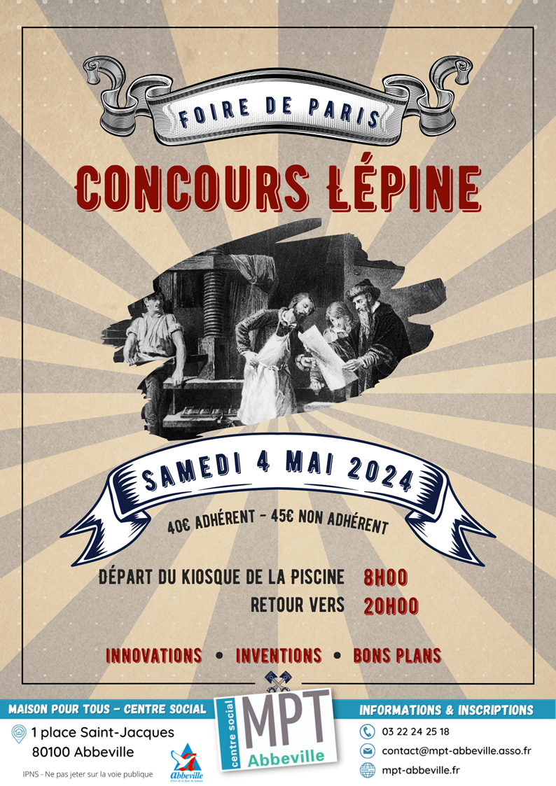 Foire de Paris : concours Lépine