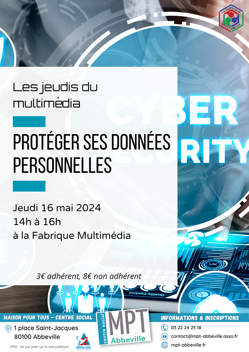 Les jeudis du multimédia : protéger ses données personnelles