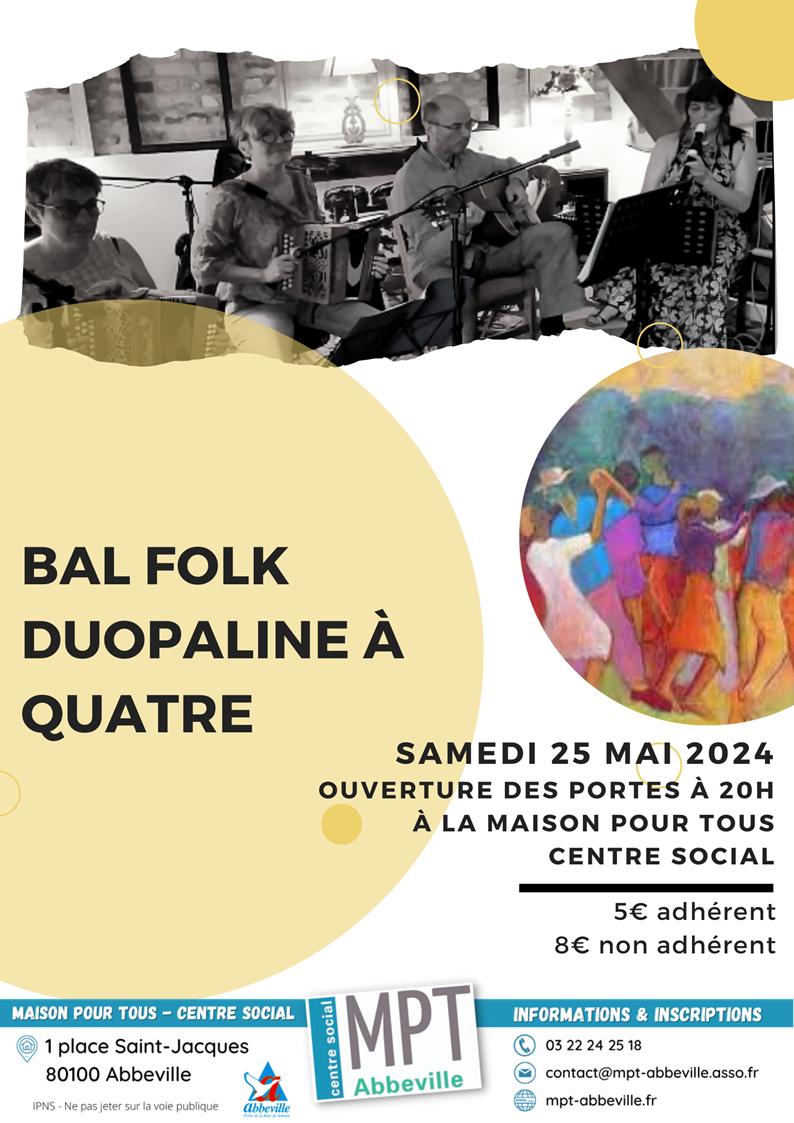 Bal folk DuOpaline à quatre