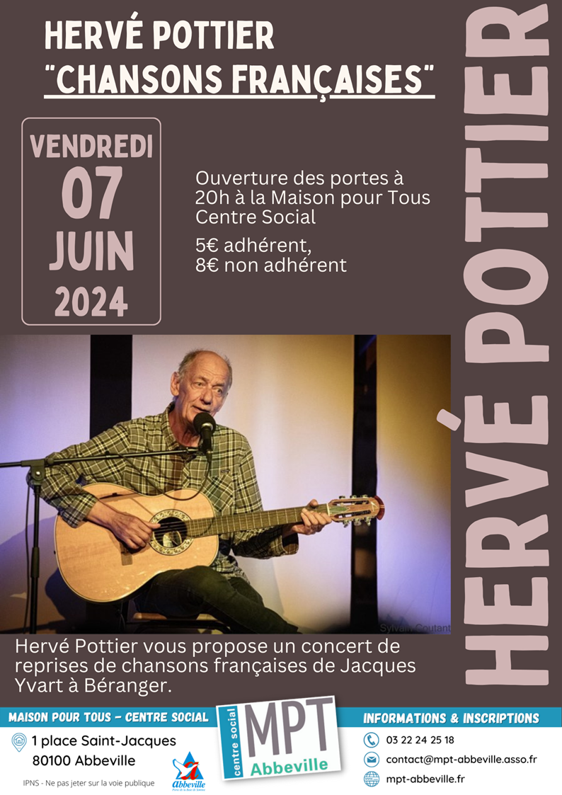 Hervé Pottier : "chansons françaises"