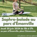 Sophro-balade au parc d'Émonville
