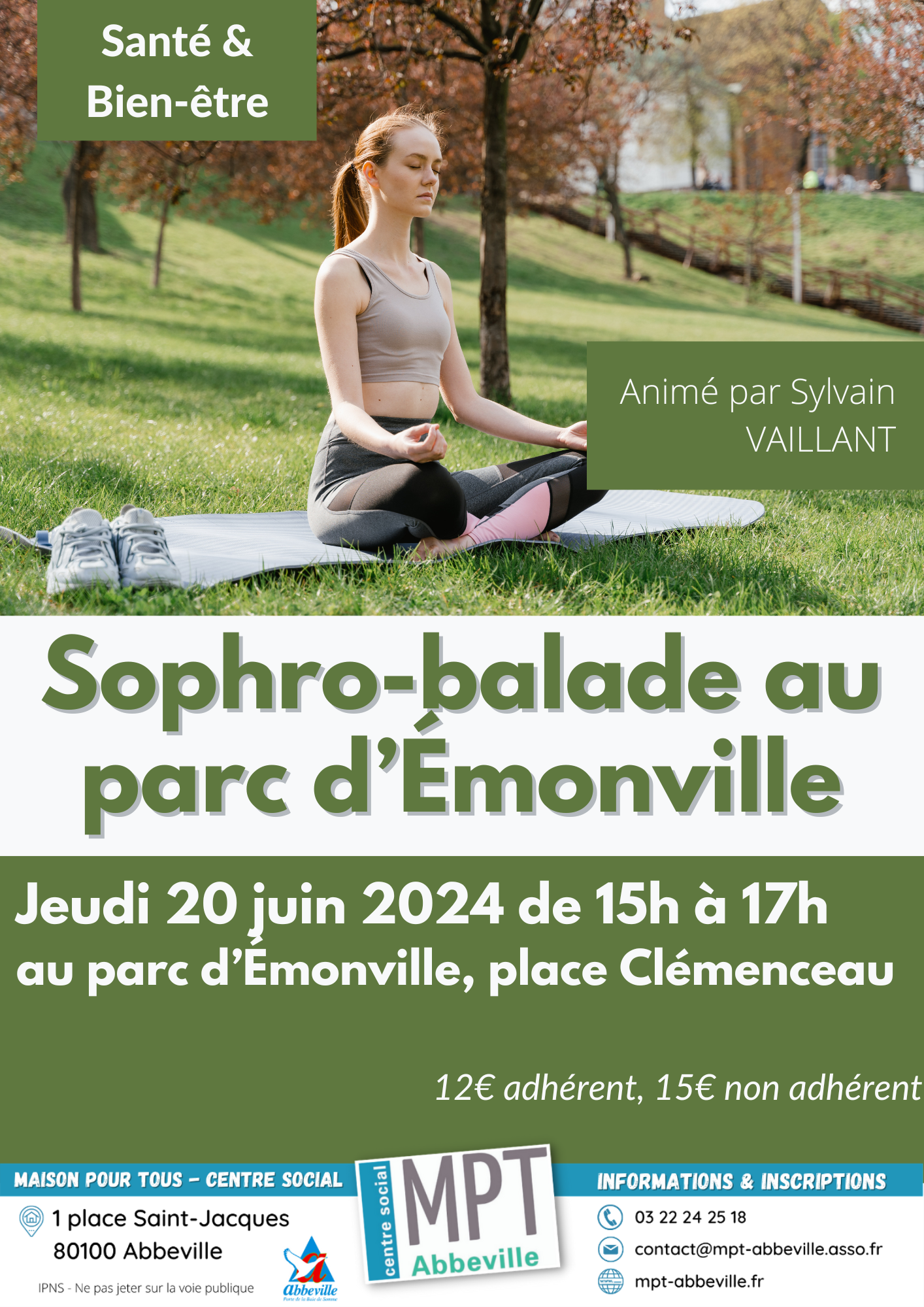 Sophro-balade au parc d'Émonville