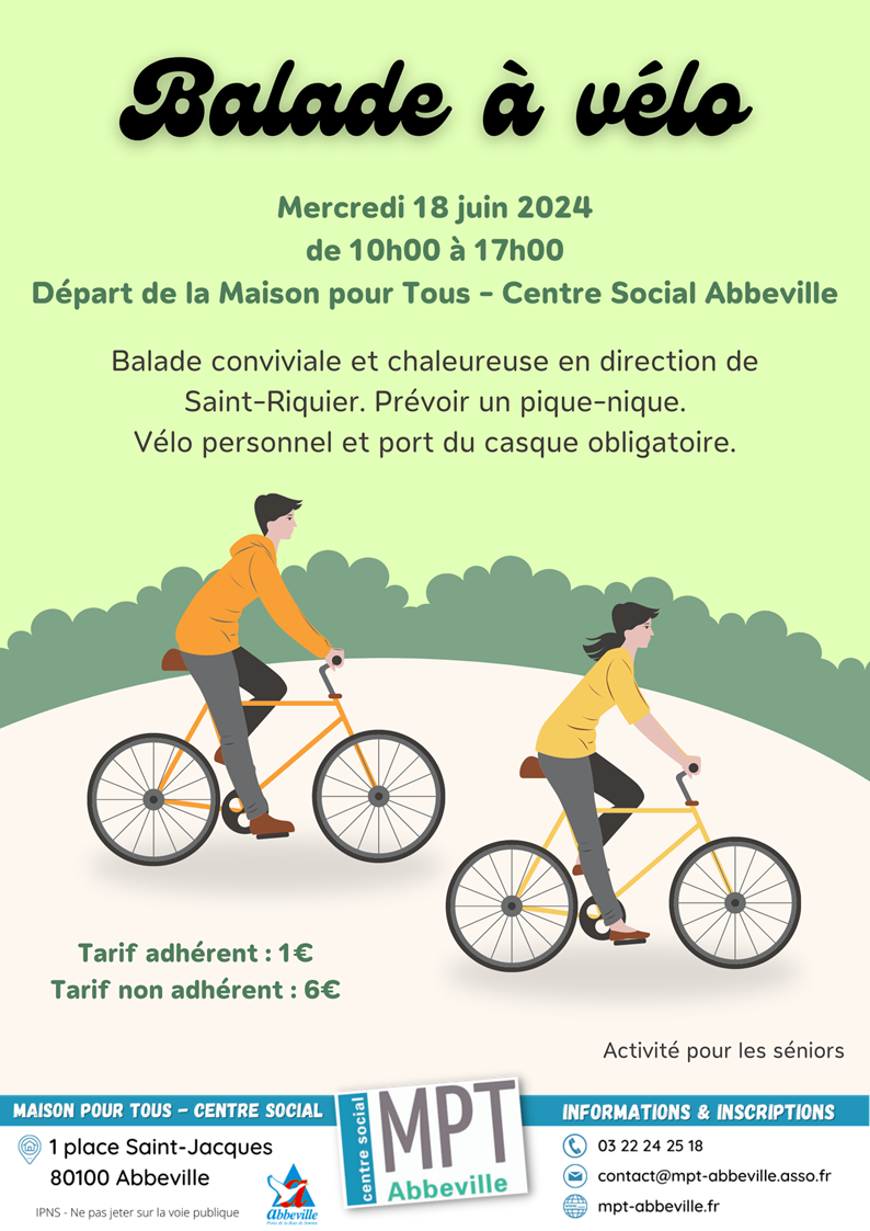 Sortie vélo