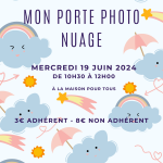 Mon porte photo nuage
