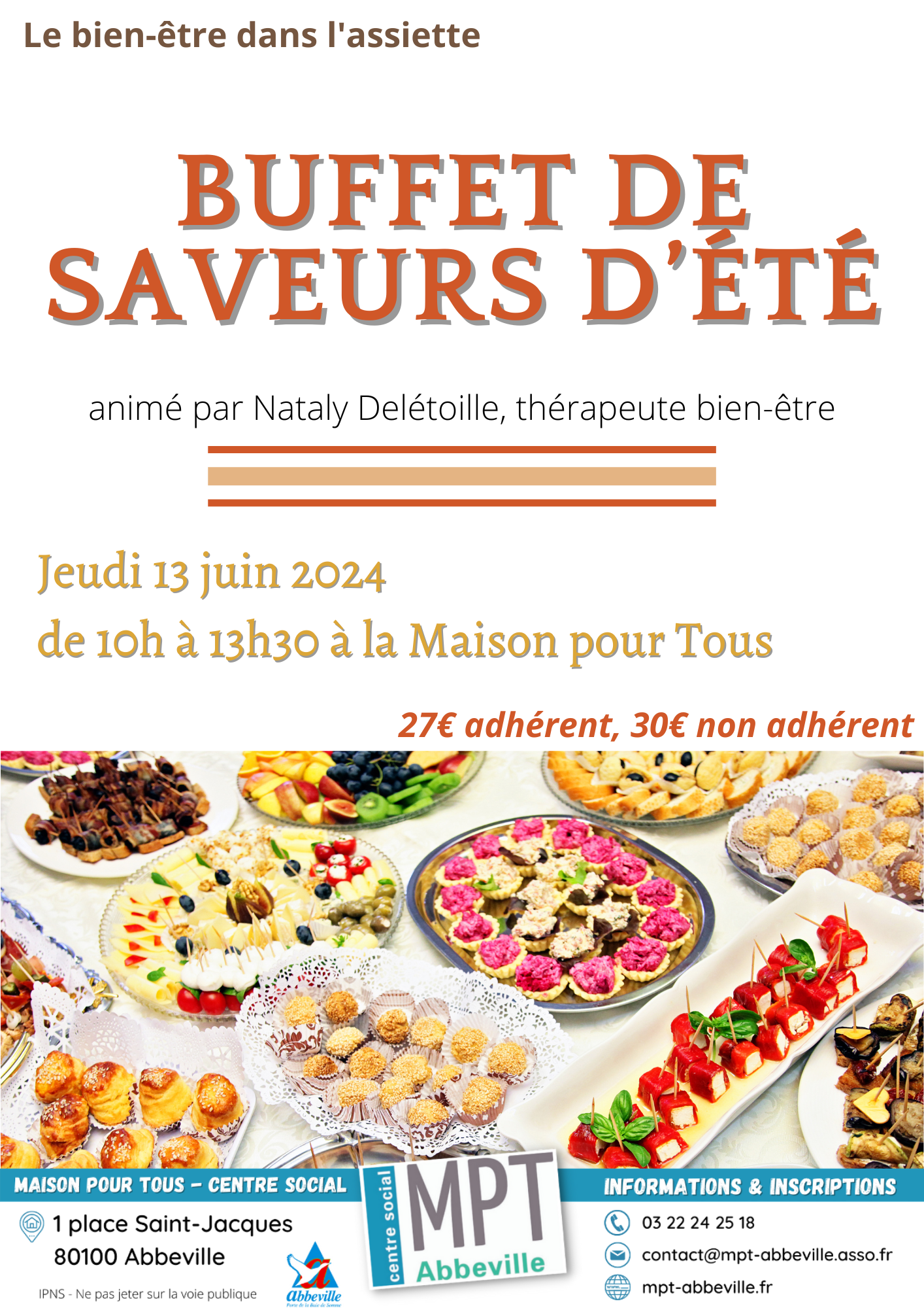 Le bien-être dans l'assiette : buffet de saveurs d'été
