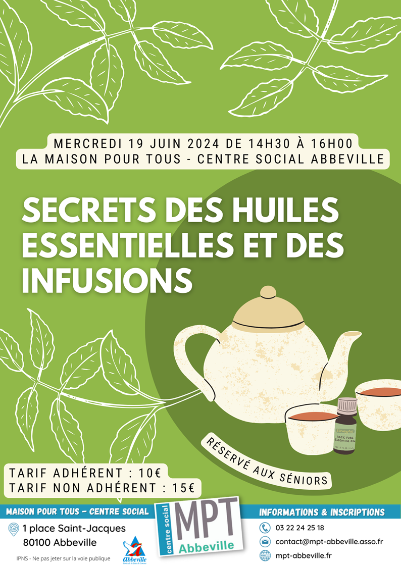 Vivons retraite : secrets des huiles essentielles et des infusions