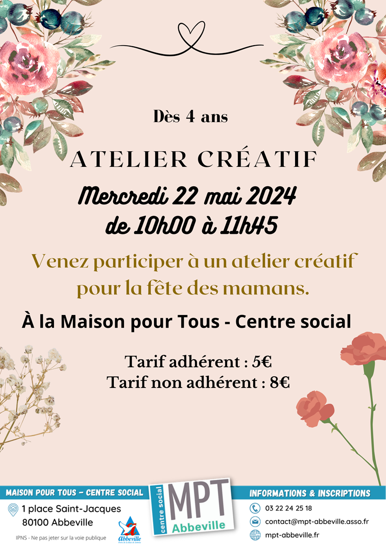 Après-midis ludiques en famille : atelier créatif