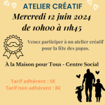 Après-midis ludiques en famille : Atelier créatif