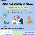 Après-midis ludiques en famille : après-midi récréatif