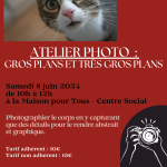 Atelier photo : gros plans et très gros plans