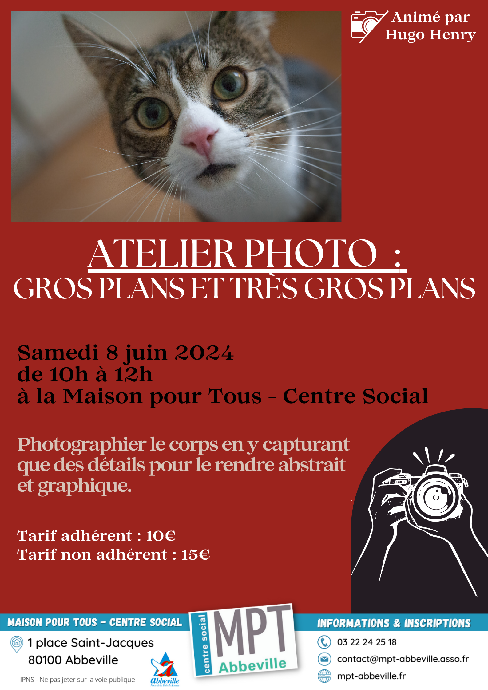 Atelier photo : gros plans et très gros plans