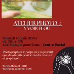 Atelier photo : y voir flou