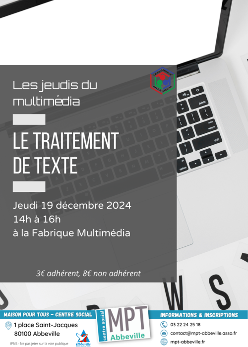 03-Le traitement de texte 03-Le traitement de texte