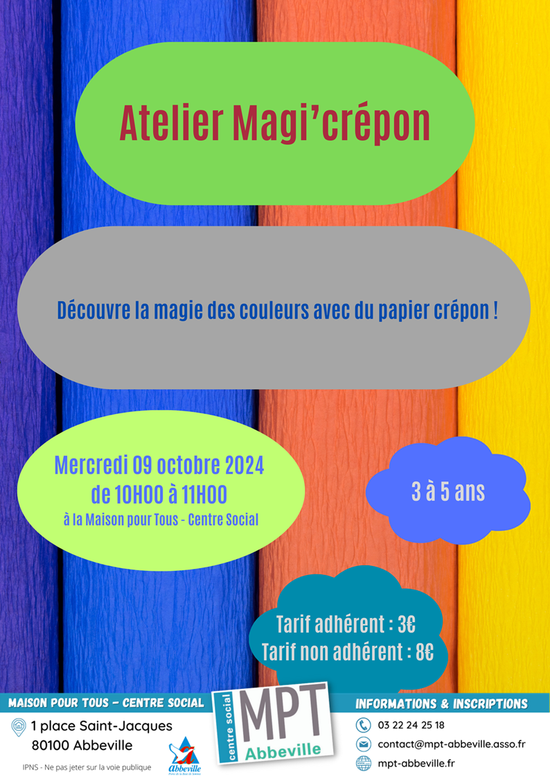 Atelier magi'crépon