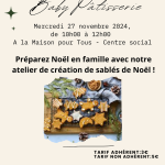 Baby pâtisserie : sablés de Noël