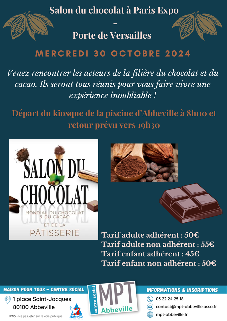 Salon mondial du chocolat et du cacao
