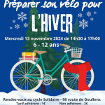 Préparer son vélo pour l'hiver