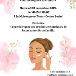 Après-midis ludiques en famille : création de produits cosmétiques naturels