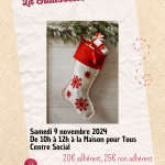 Couture : la chaussette de Noël