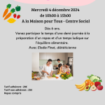 Après-midis ludiques en famille : atelier diététique en famille