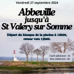 Le Cycle Solidaire : Abbeville jusqu'à Saint-Valery-sur-Somme