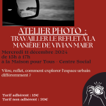 Atelier photo : travailler le reflet à la manière de Vivian Maier