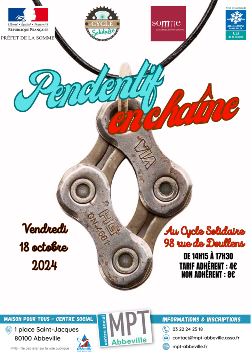 16-Pendentif en chaine
