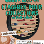 Étagères pour collections
