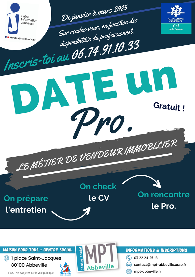 Date un Pro : le métier de vendeur immobilier