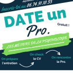 Date un Pro : les métiers de la psychologie
