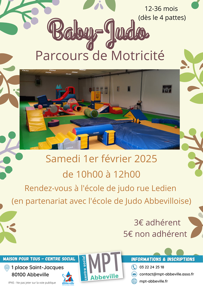 Initiation baby judo