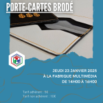 Les jeudis du numérique : création d'un porte-cartes