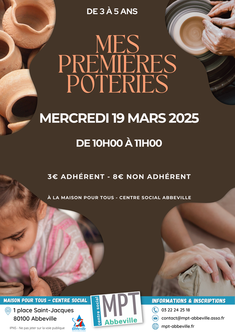 Mes premières poteries