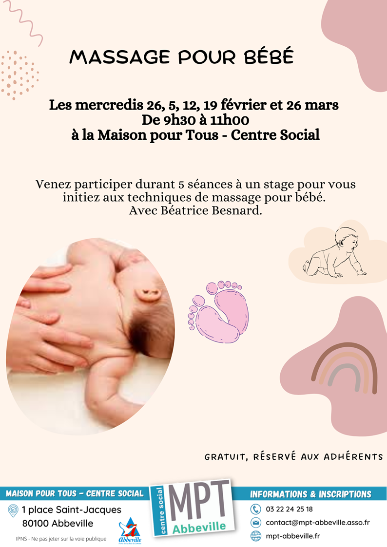 Massage pour bébé