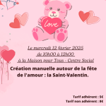 Baby artiste : Saint-Valentin