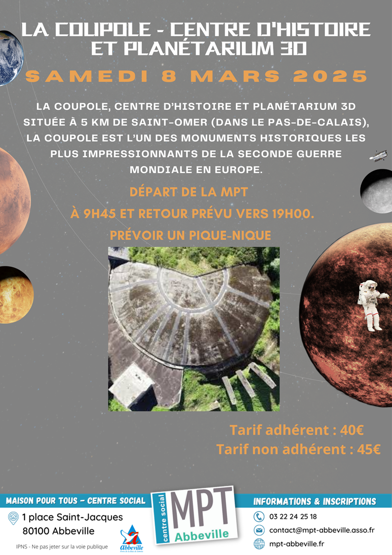 La Coupole - centre d'histoire et planétarium 3D