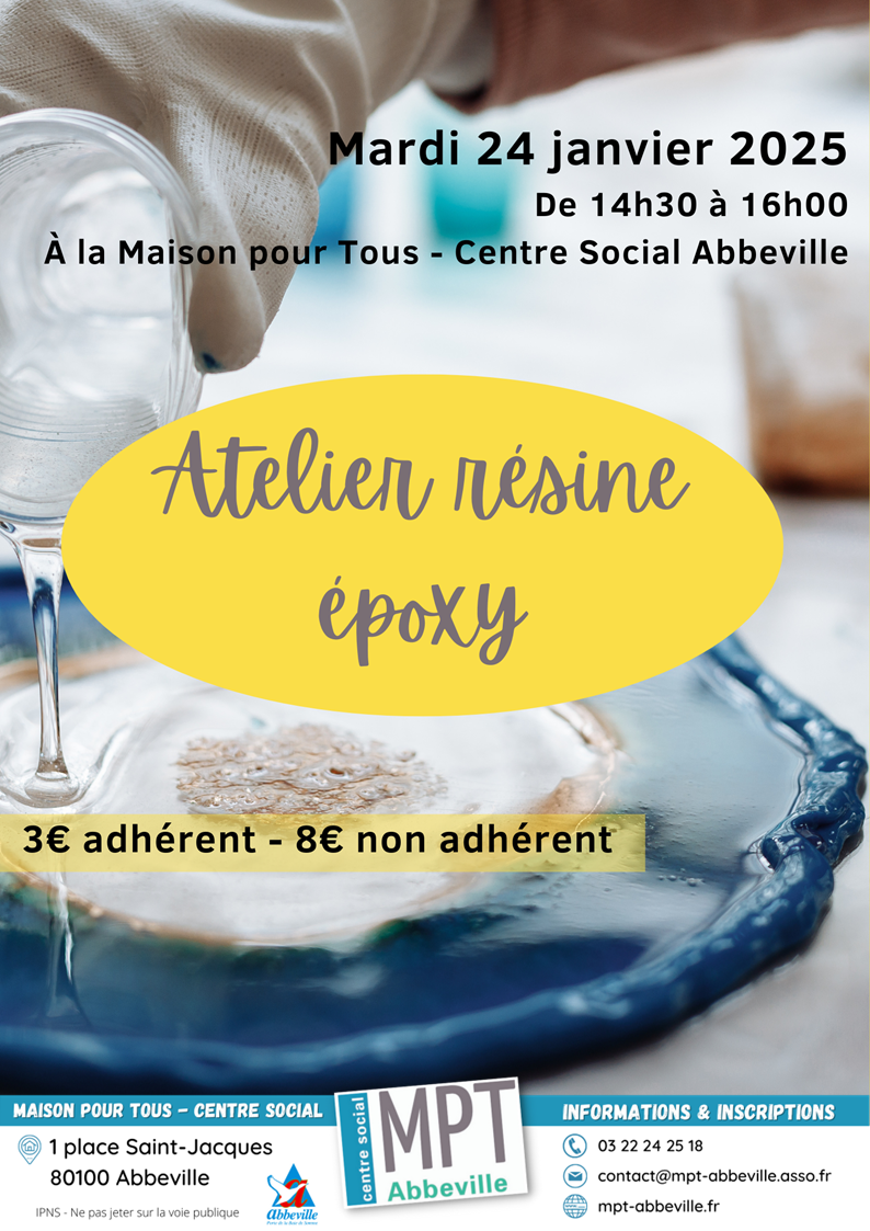 Création en résine époxy