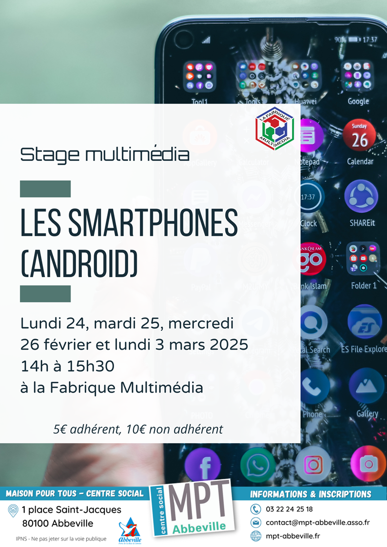 Stages : les smartphones (Android)