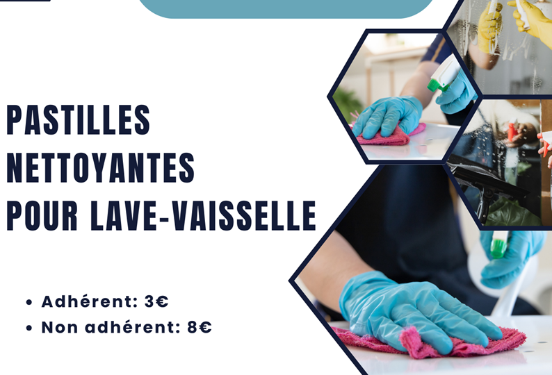 10-Création de pastilles nettoyantes pour lave-vaisselle