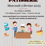 Après-midis ludiques en famille : atelier pâtisserie