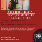Ateliers photo : photographier les scènes de rue