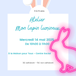 Mon lapin lumineux