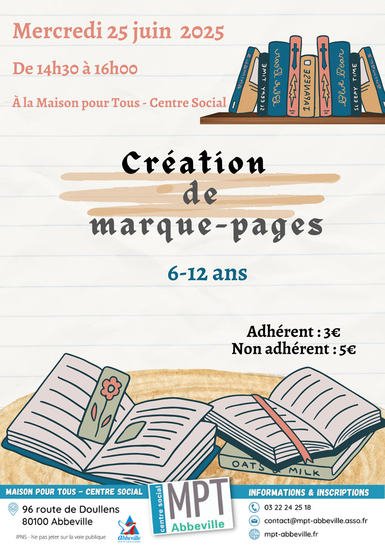 Création de marque-pages
