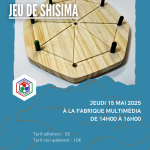 Jeudis du numérique : création d'un jeu de Shisima