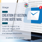 Stage : création et gestion d'une boîte mail