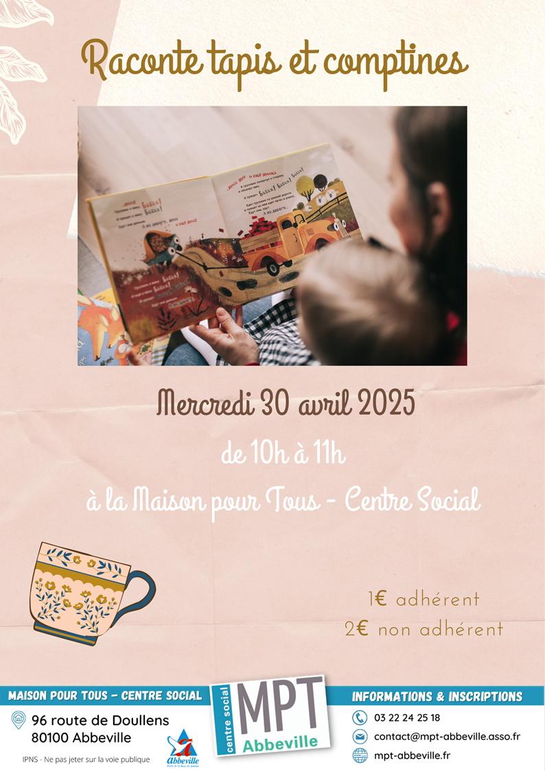 Raconte tapis et comptine